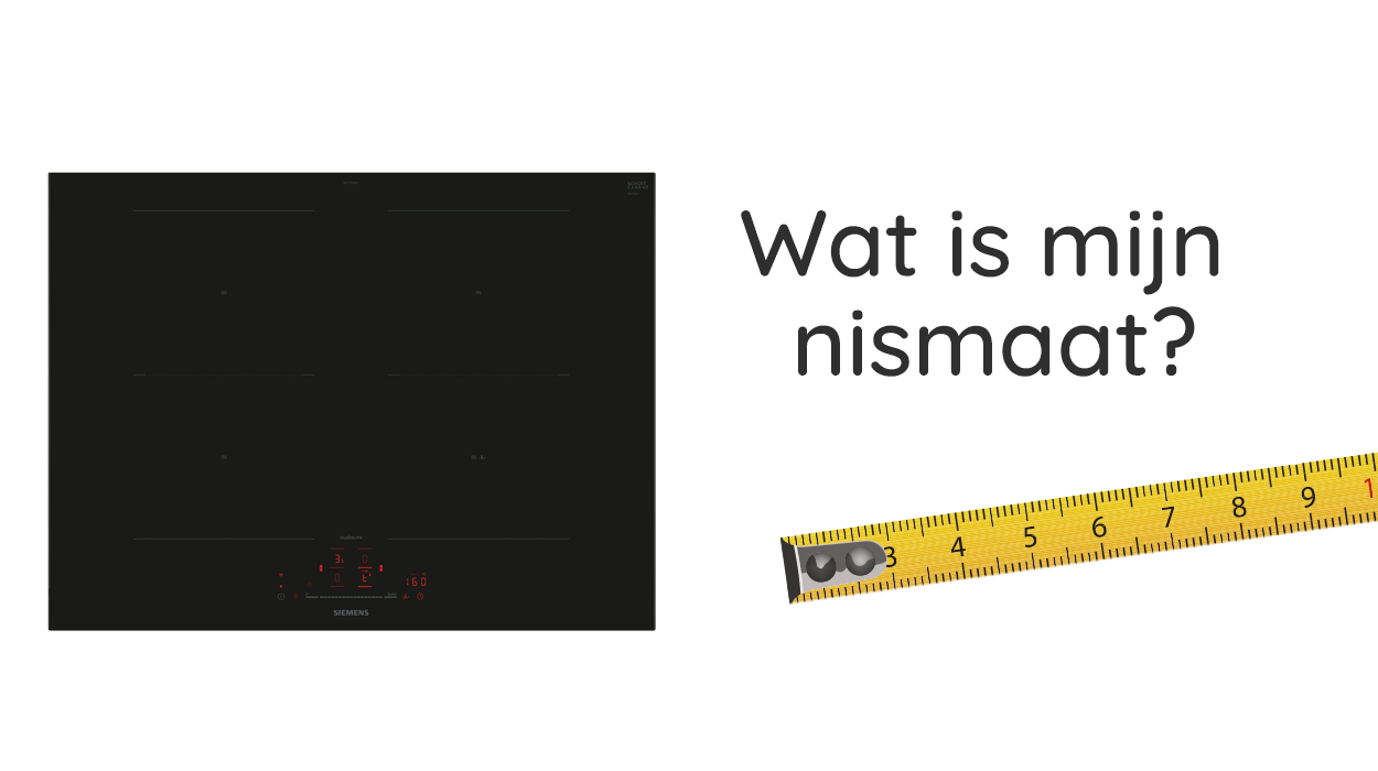 Nismaten meten: Kookplaat
