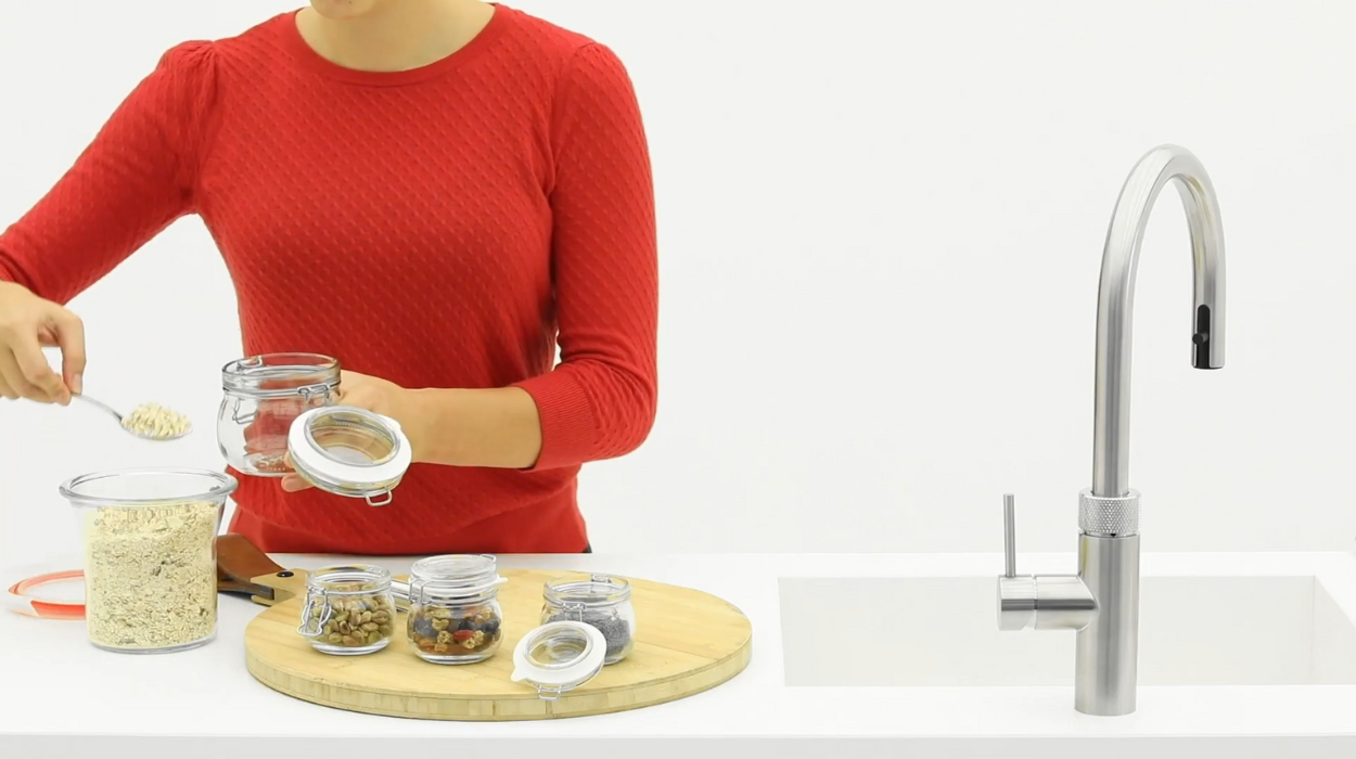 Ontbijtje on the go makkelijk en snel met Quooker