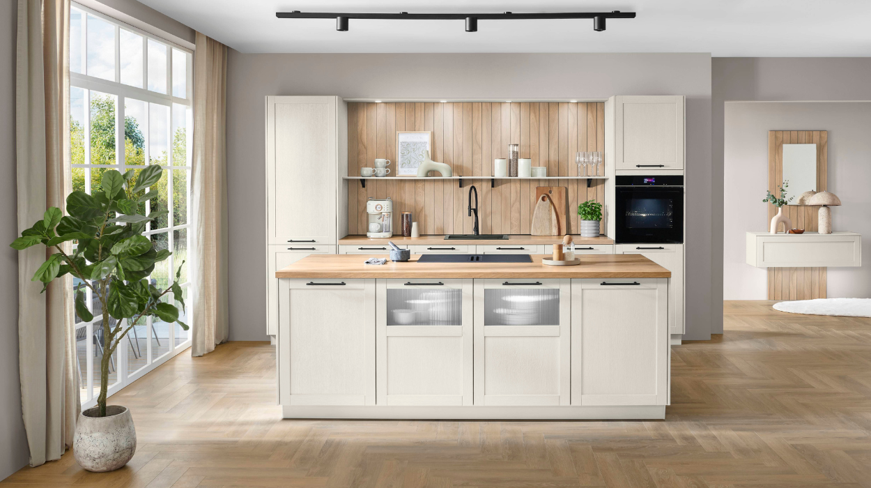 lichte keuken met hout