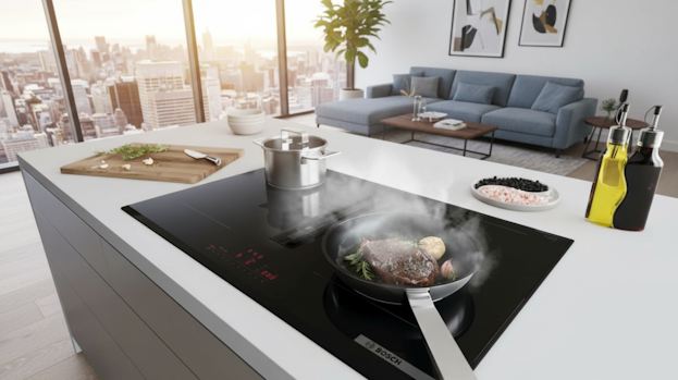Bosch kookplaat in appartement