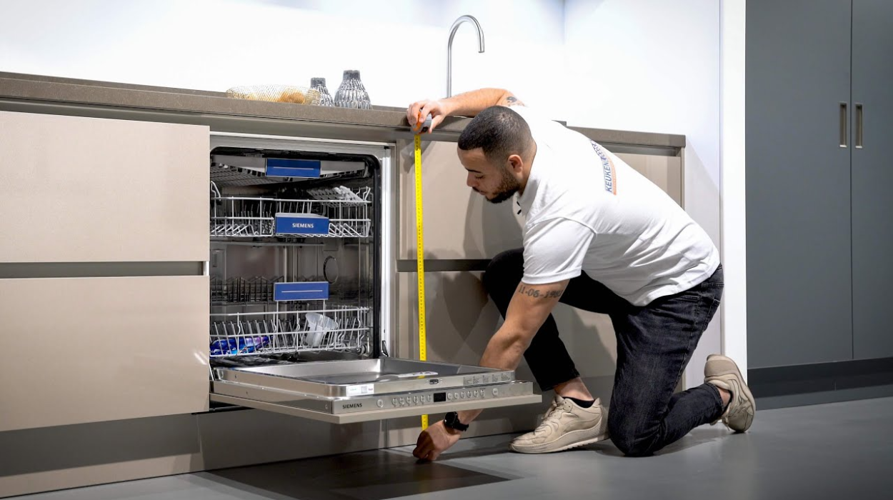 maxiline vaatwasser inbouwen