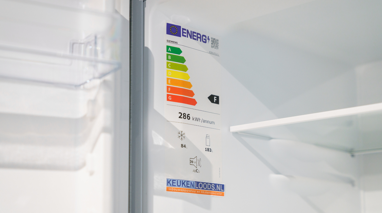 nieuw energielabel koelkast