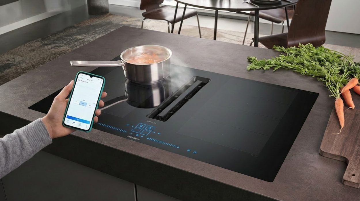 kookplaat met smart bediening