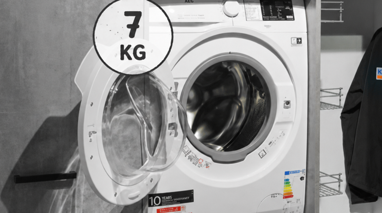 wasmachine met een vulgewicht 7 kg