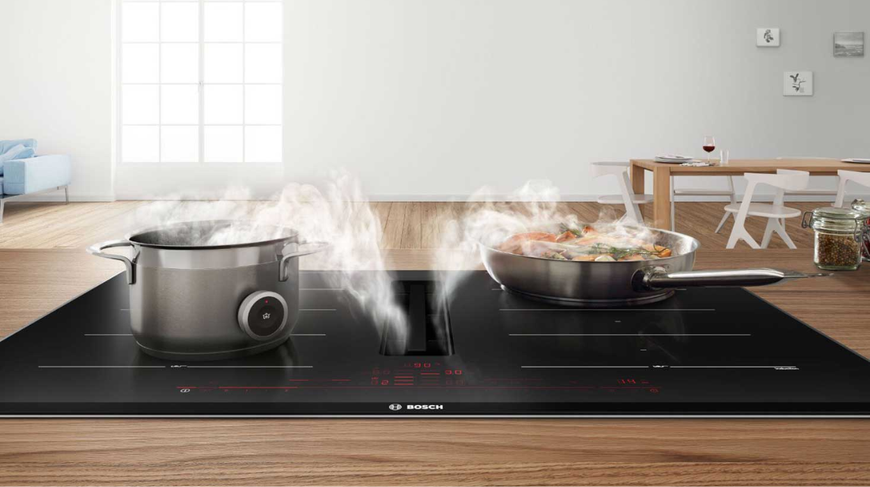 bosch kookplaat met afzuiging