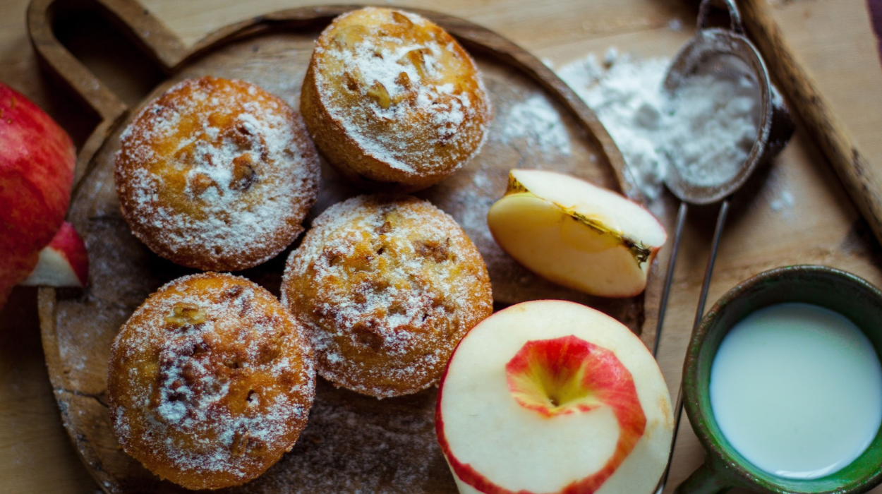 appel-kaneel muffins
