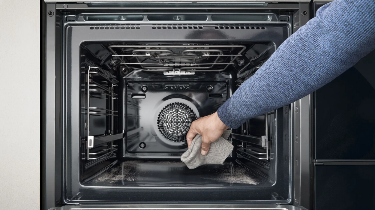 Siemens ecoClean oven schoonmaken