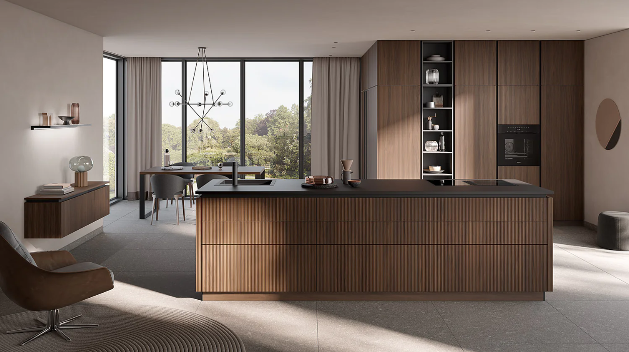 Design keuken met hout
