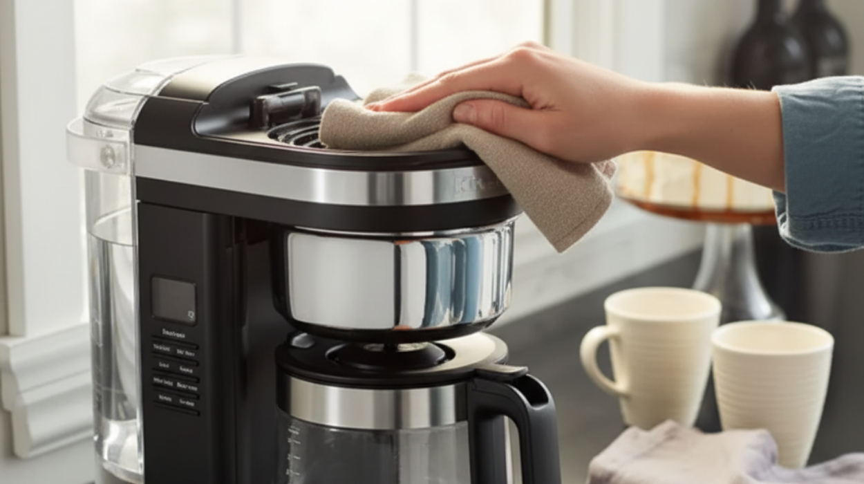 Schoonmaakbaarheid koffiezetter