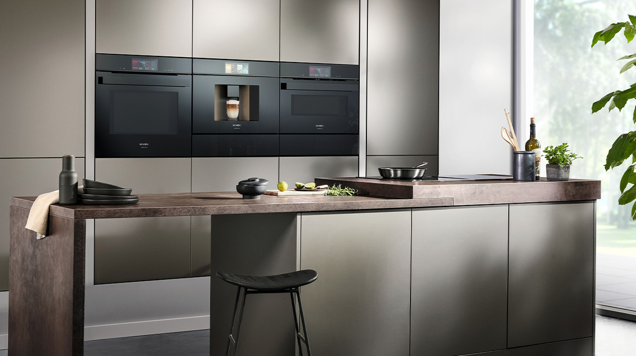 Siemens oven, koffie, en stoomoven-apparaat