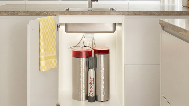 Quooker in kast en Cube