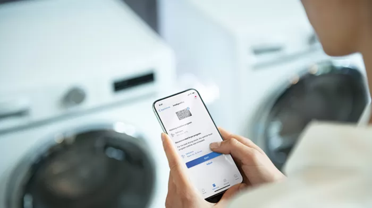 Siemens wasdroger Home Connect