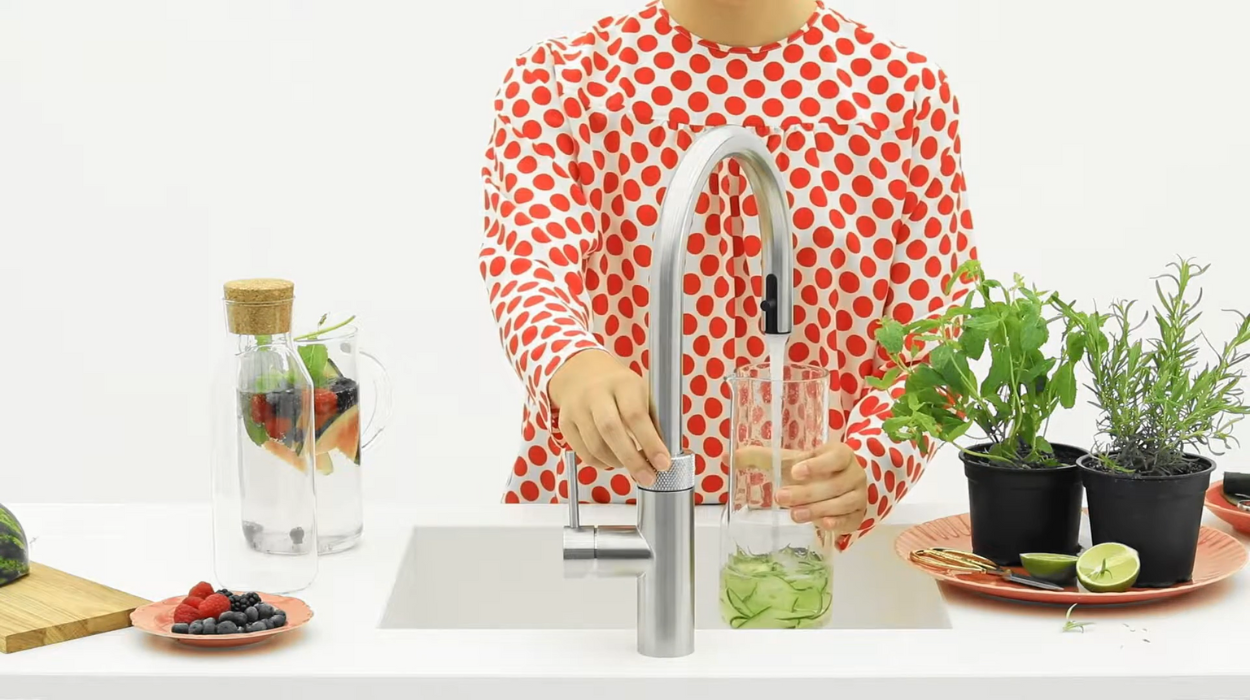 Verfrissende drankjes met de Quooker CUBE