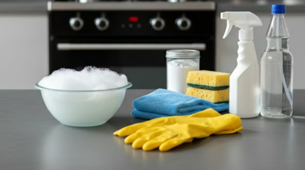Welke schoonmaakmiddelen heb je nodig?