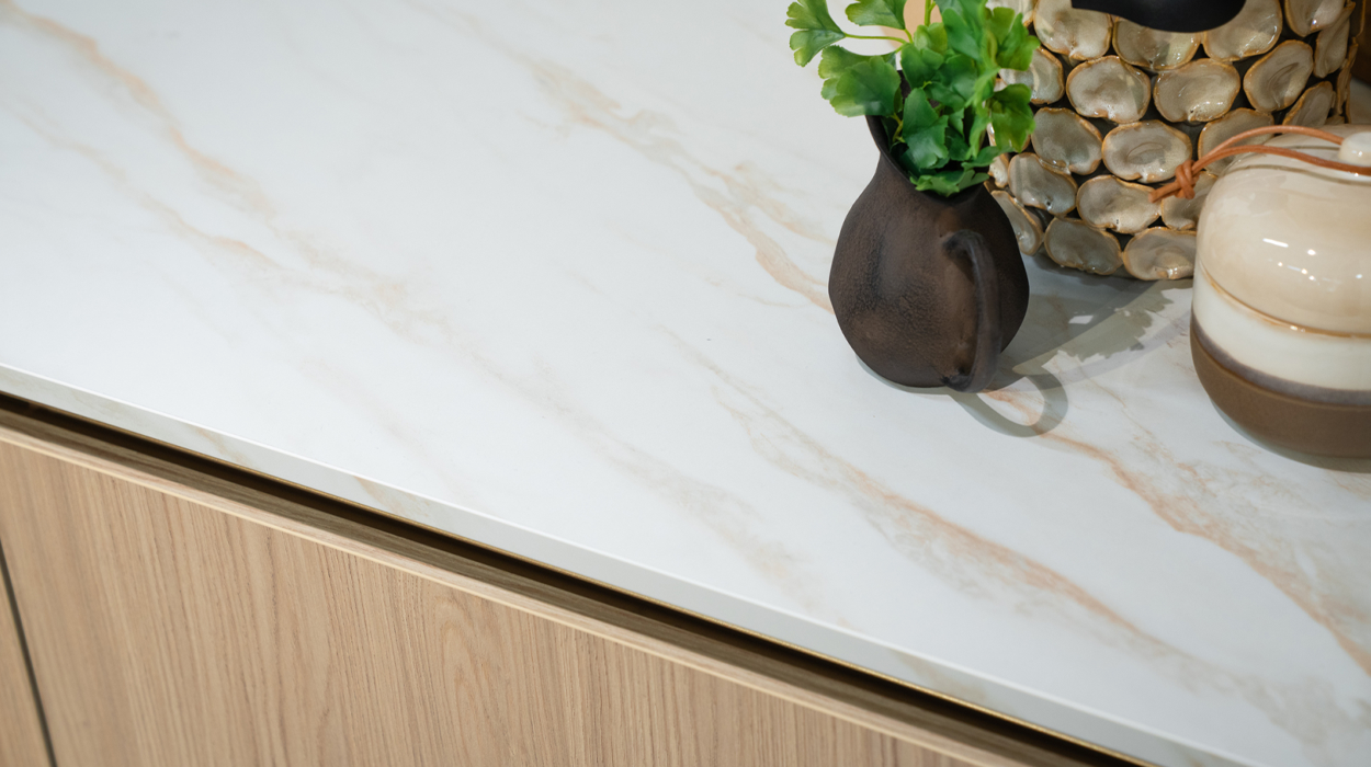 Marmer decor beton kunststof werkblad