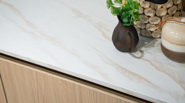 Marmer decor beton kunststof werkblad
