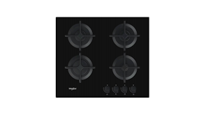Whirlpool gas op glas kookplaat