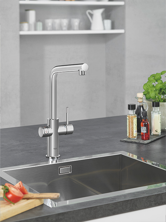 Grohe Red DUO L-vormige uitloop