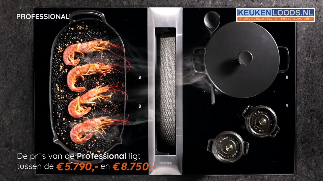 Wat kost een BORA kookplaat met afzuiging?