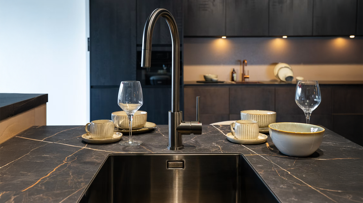 Gun Metal spoelbak