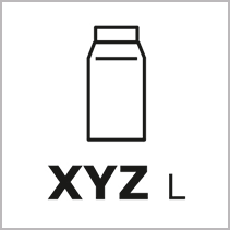 Icon inhoud koelgedeelte koelkast