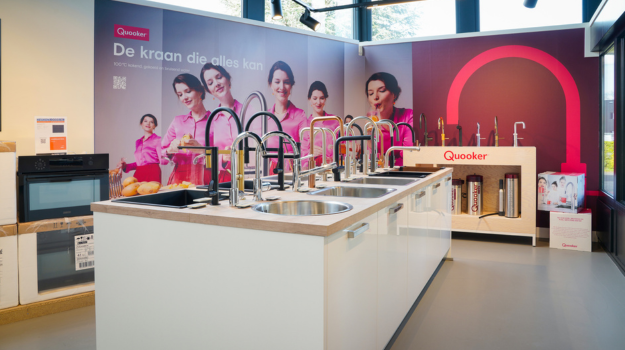 Quooker in Keukenloods filiaal