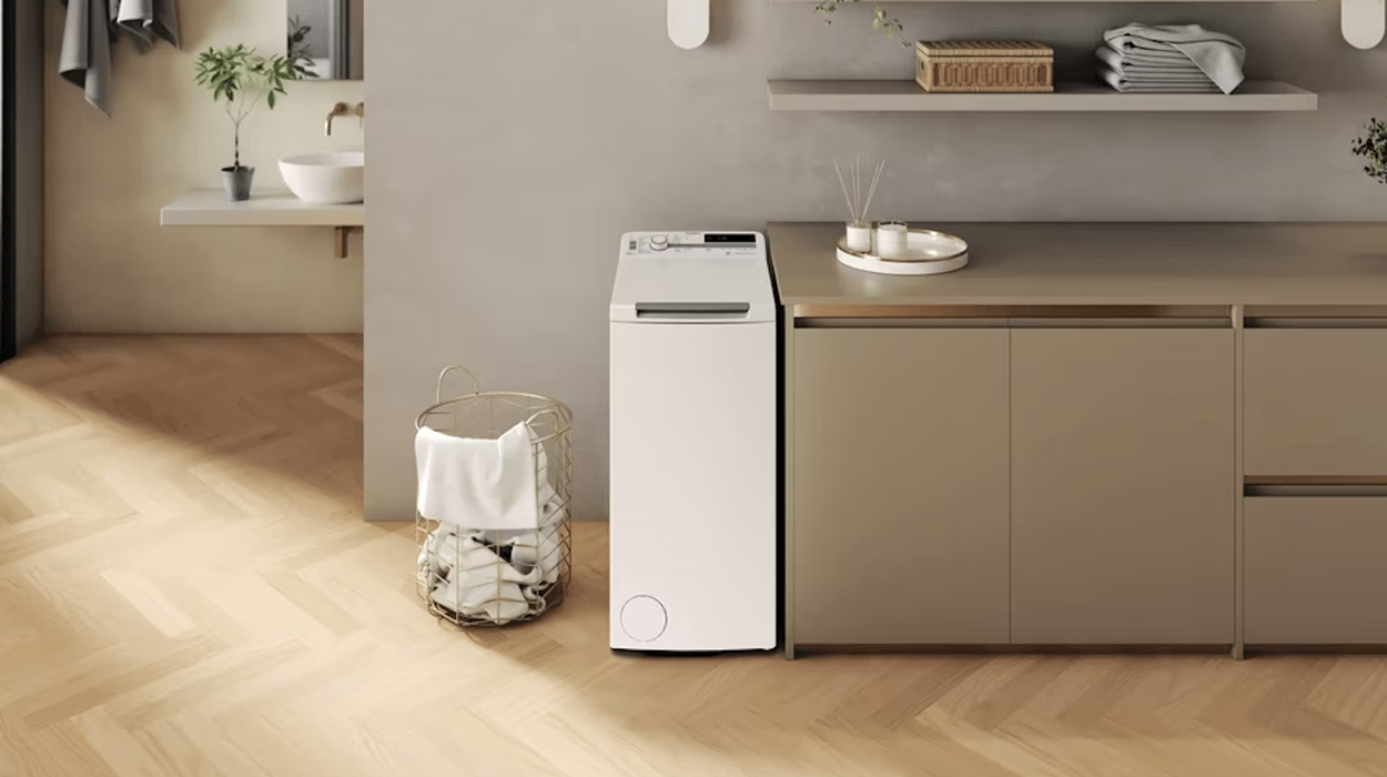 Vrijstaande wasmachine bovenlader