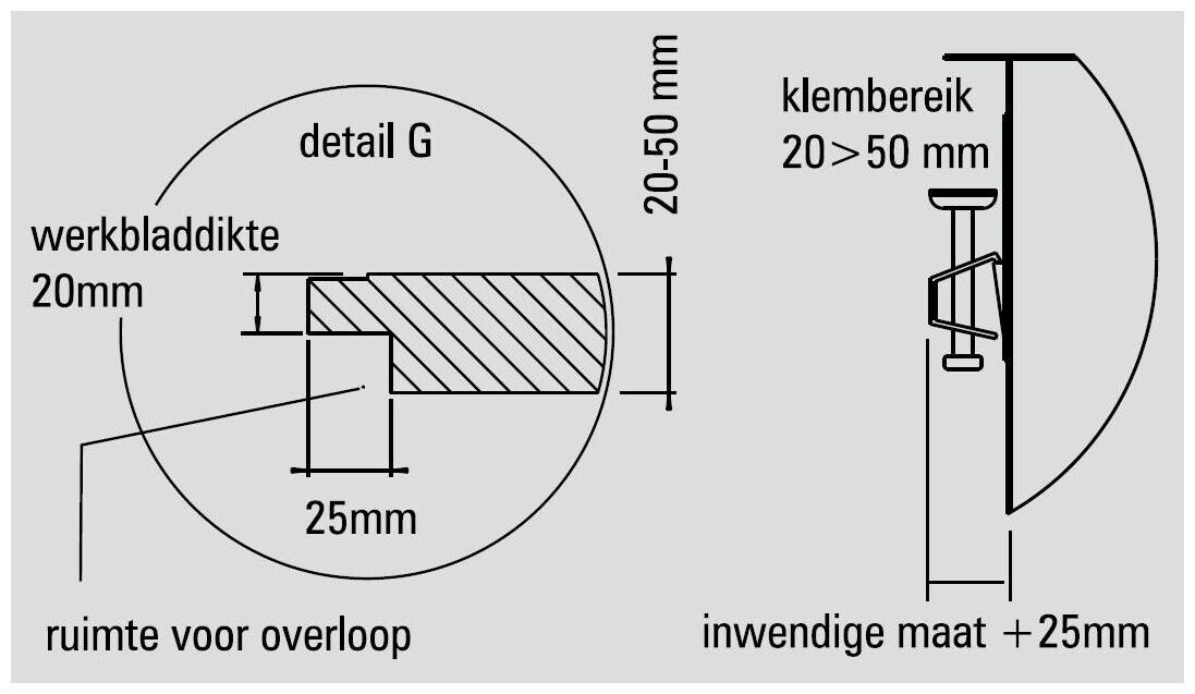 ABK Innovent spoelbak  BAR46FVI afbeelding 4