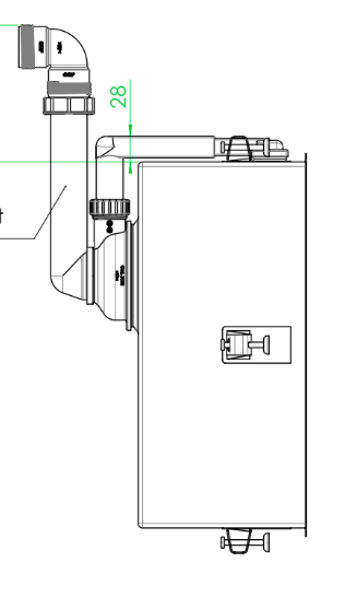 ABK Innovent spoelbak BER40FVI afbeelding 3