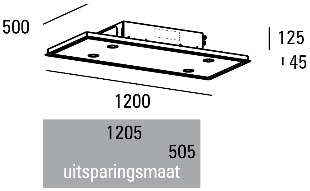 ABK Innovent afzuigkap PA07125PZL afbeelding 3
