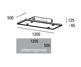 ABK Innovent PA07125RZ afzuigkap afbeelding 1