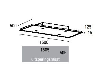 ABK Innovent PA07155RZL afzuigkap afbeelding 1