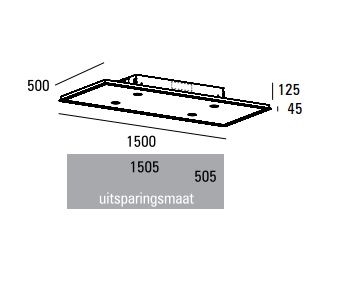 ABK Innovent PA07157RZL afzuigkap afbeelding 1