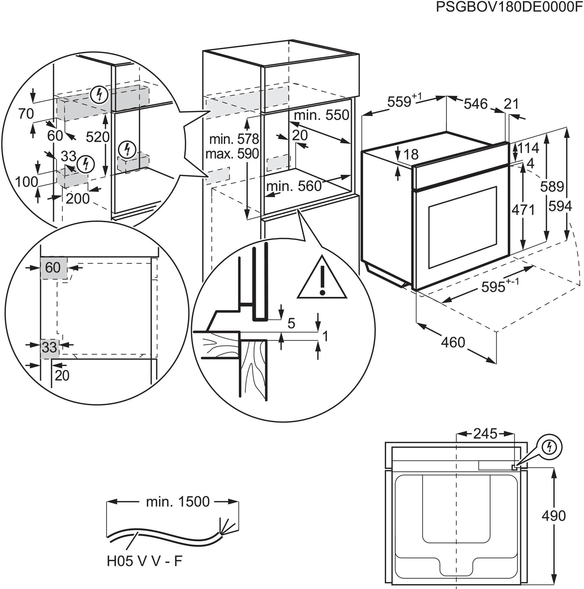 AEG BSE782280M inbouw oven afbeelding 5
