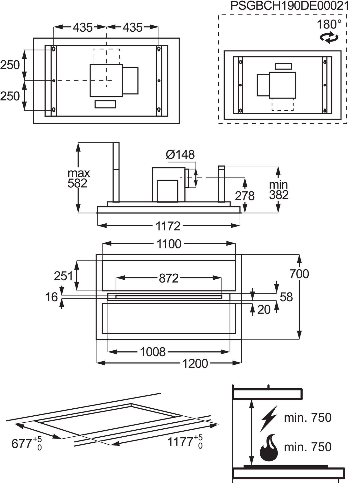 AEG afzuigkap DCE5260HM afbeelding 3