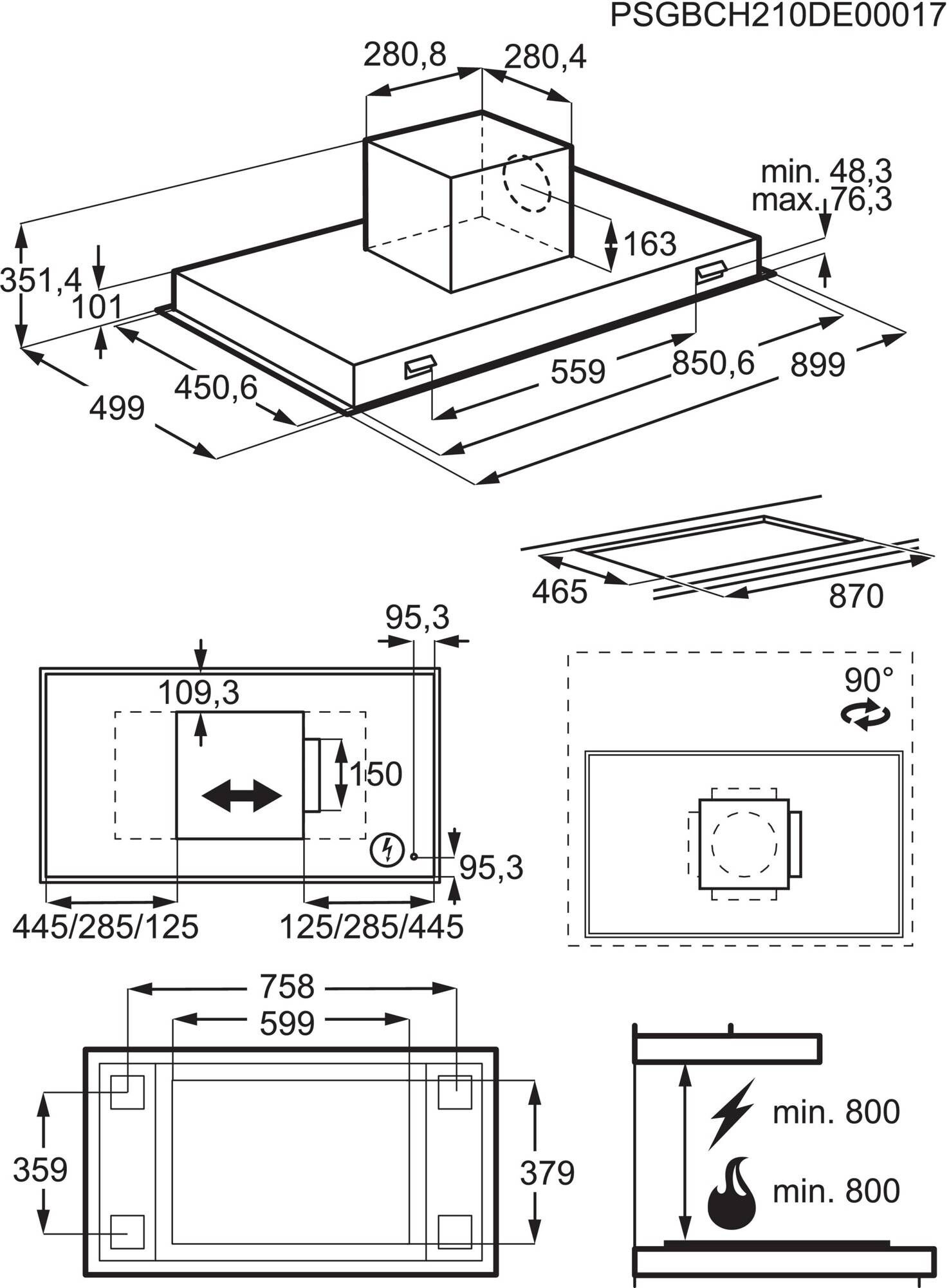 AEG afzuigkap  DCK5970HM afbeelding 4