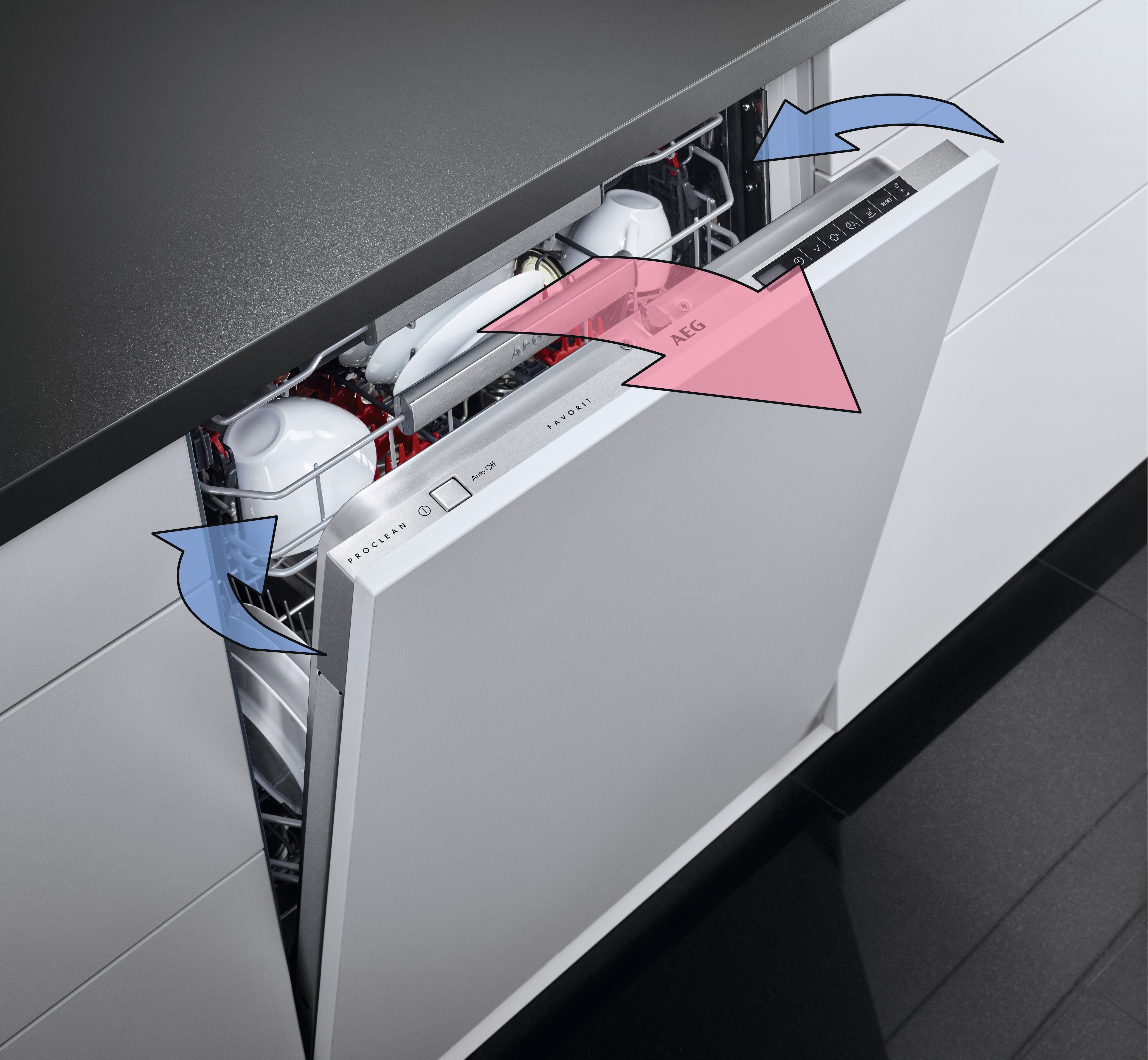 AEG FSK73768P inbouw vaatwasser afbeelding 5