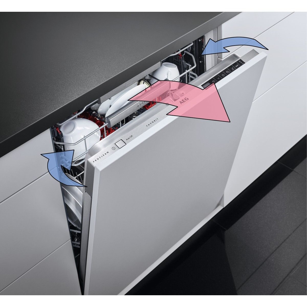 AEG vaatwasser inbouw FSK93848P afbeelding 4