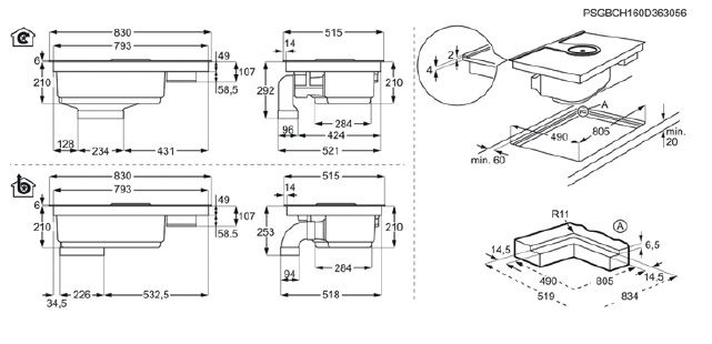 AEG kookplaat IDE84242IB afbeelding 3