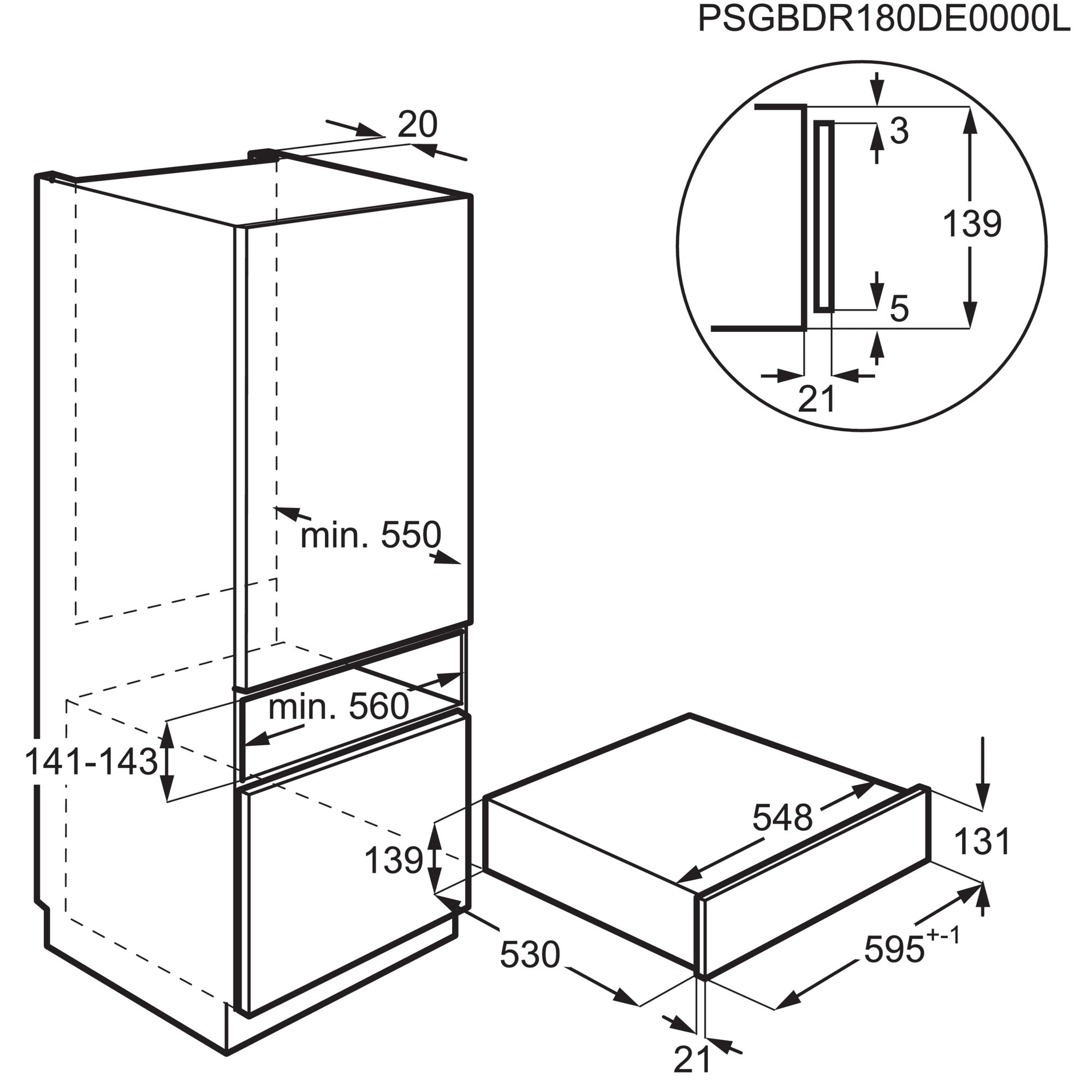 AEG KDK911424M  warmhoudlade afbeelding 5