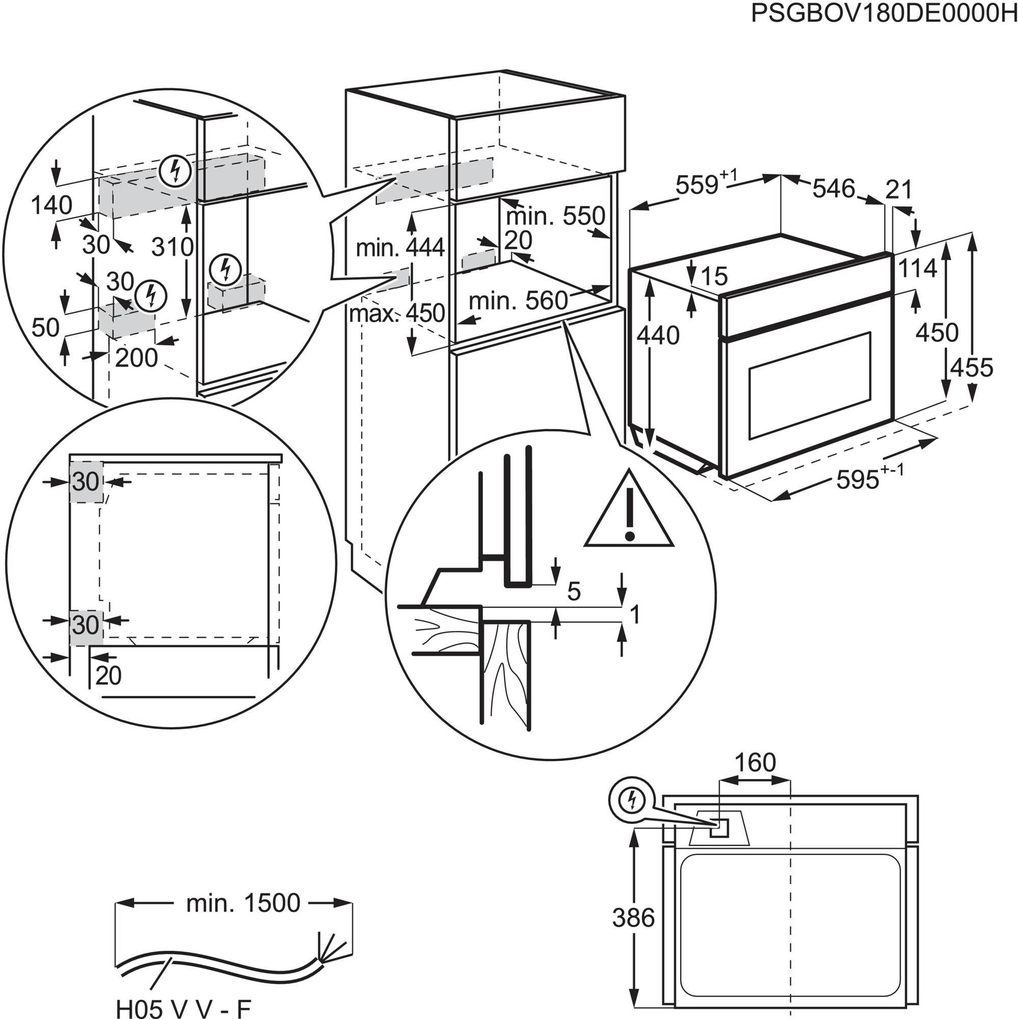 AEG KME565060M inbouw magnetron afbeelding 5