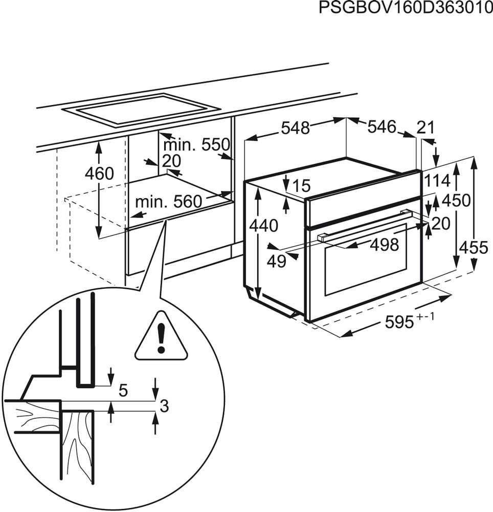 AEG oven inbouw KSK782220M afbeelding 4