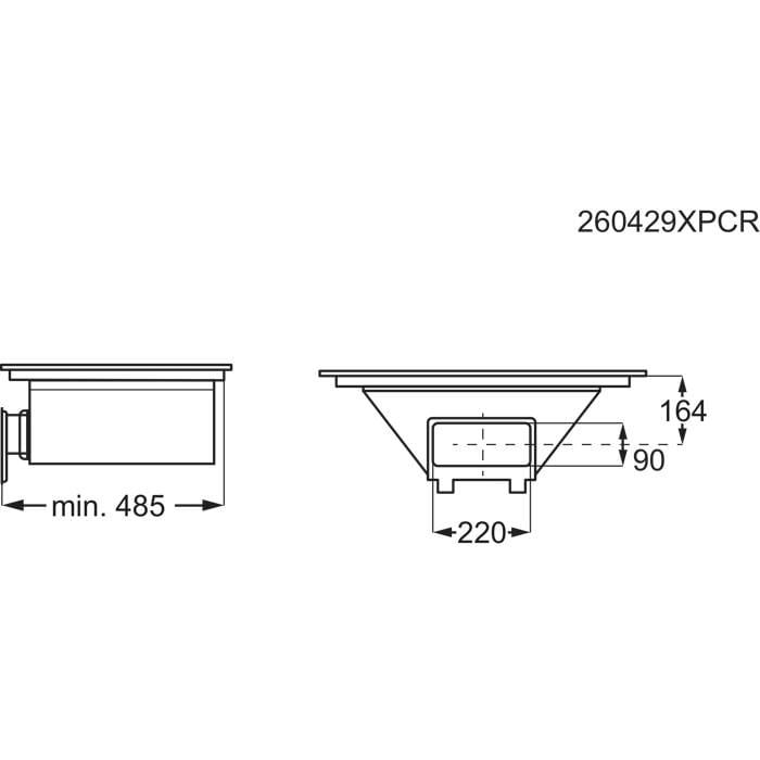 AEG NCT64B00CB inbouw kookplaat afbeelding 5