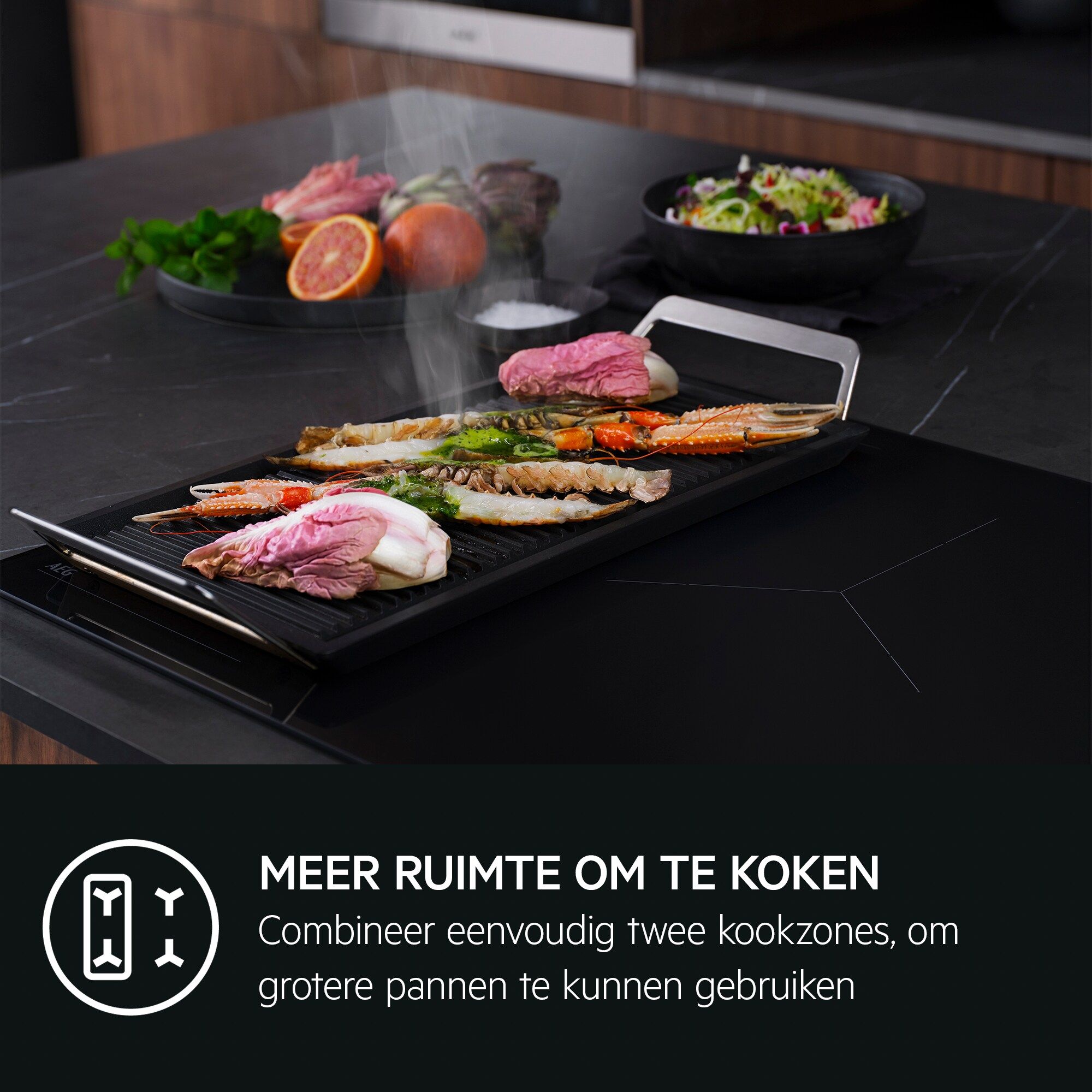 AEG NIG84B30IB inbouw kookplaat afbeelding 5