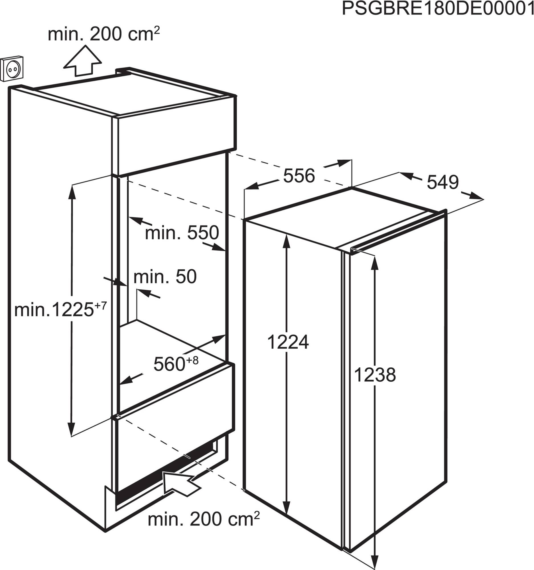 AEG koelkast inbouw NSK5O12EF afbeelding 4