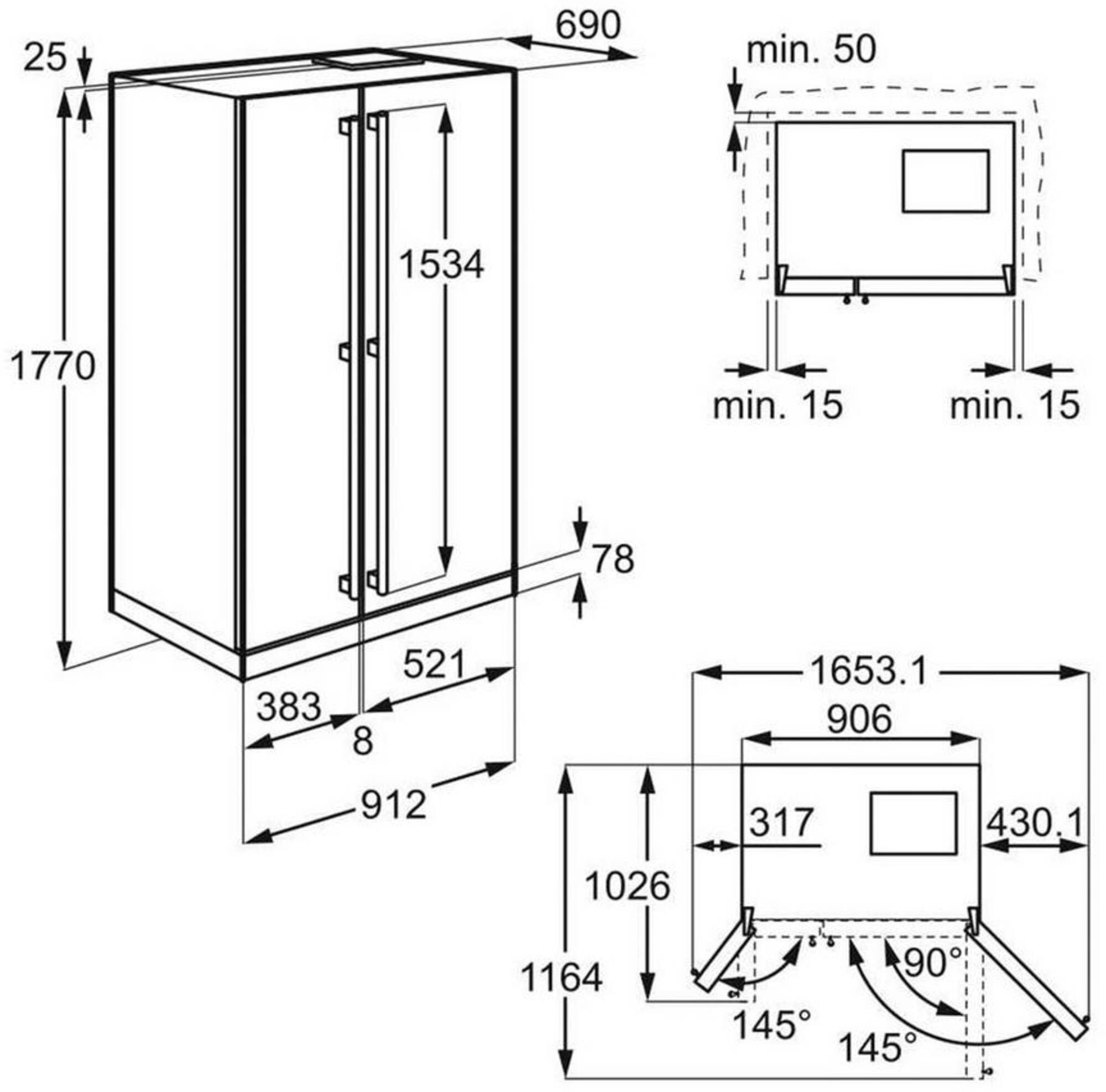 AEG koelkast RMB76121NX afbeelding 3