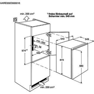 AEG koelkast inbouw SKB588E1AS afbeelding 4
