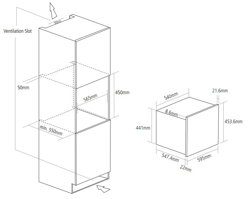 Airo design magnetron inbouw CM111GM afbeelding 4