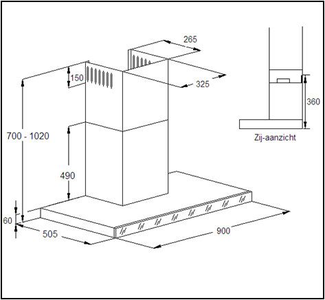 CW1009BL Airo design afbeelding 2