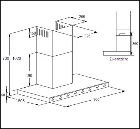 CW1012BL Airo design afbeelding 2